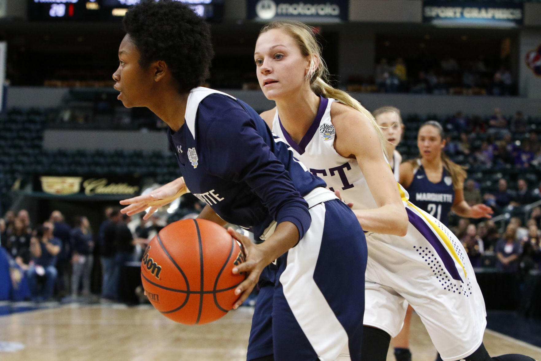 Gallery: Marquette Catholic vs. Vincennes Rivet in Class A championship